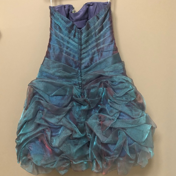 Precious Formals Iridescent Party Dress - Picture 4 of 5